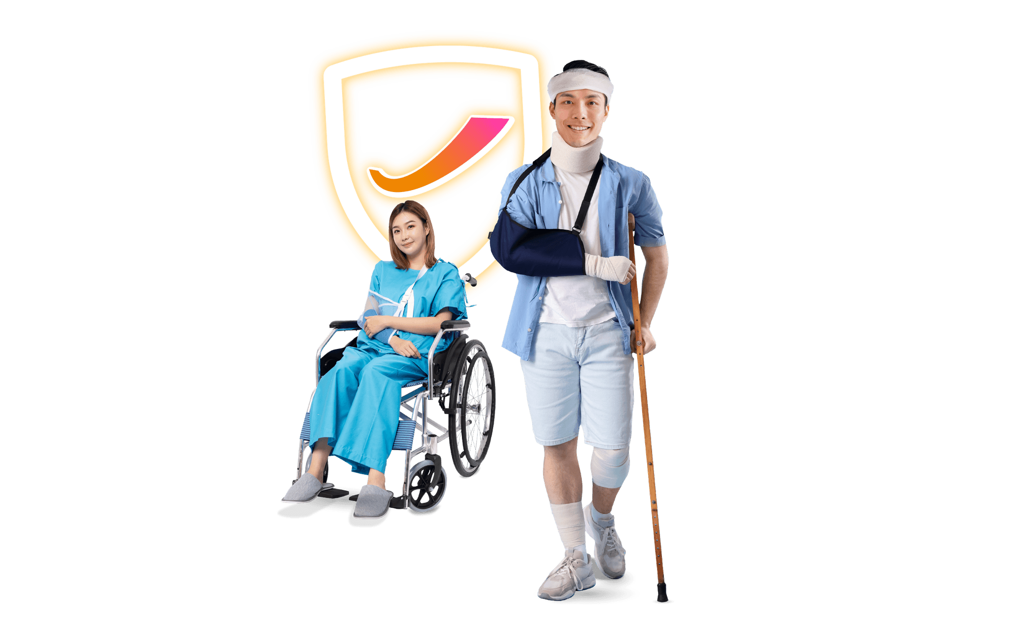 เลือกประกันอุบัติเหตุที่ใช่<br>ไม่ต้องกังวลเรื่องค่ารักษา